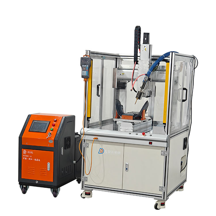 Mesin gam cair panas empat paksi