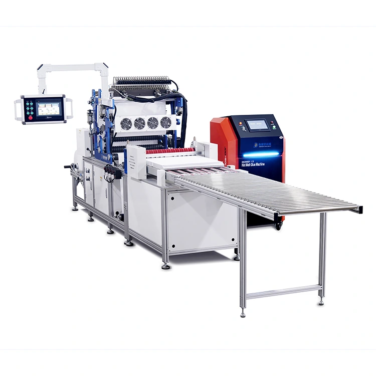 Mesin lipat kertas tanpa partition